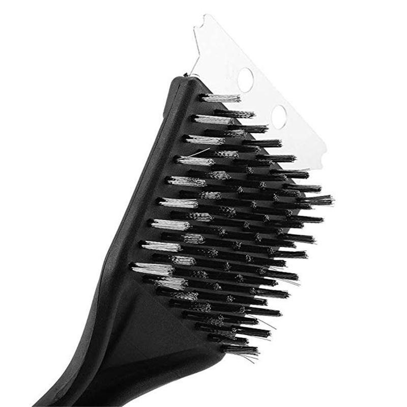 Brosses de nettoyage à poils métalliques Brosse de nettoyage pour barbecue