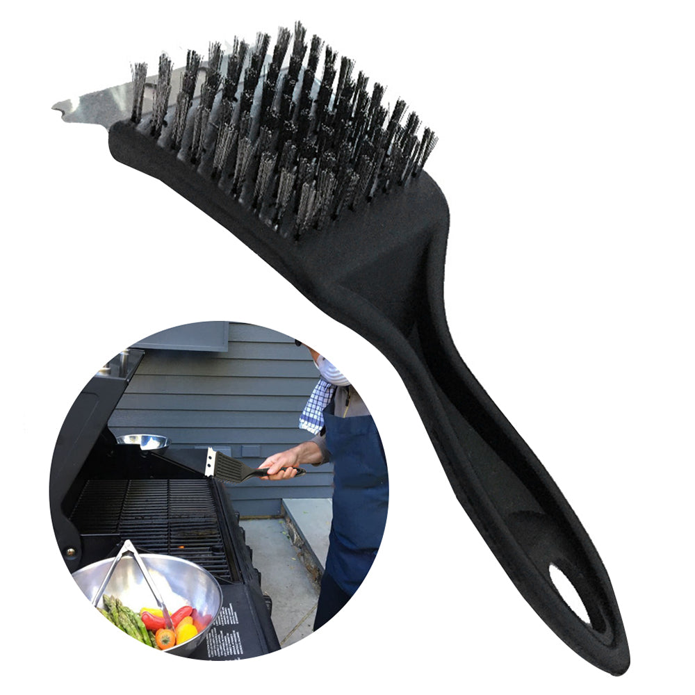 Brosses de nettoyage à poils métalliques Brosse de nettoyage pour barbecue