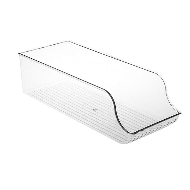 Organisateur de réfrigérateur, porte-boissons transparent pour réfrigérateur-congélateur, rangement de cuisine, placards (Petite Can. 355 ml)